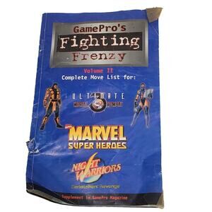 GamePro Magazine November 1996 Fighting Frenzy Insert Mini Magazine Only Rare
